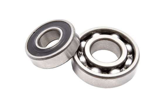 KRONEX precision stainless steel ball bearing close-up